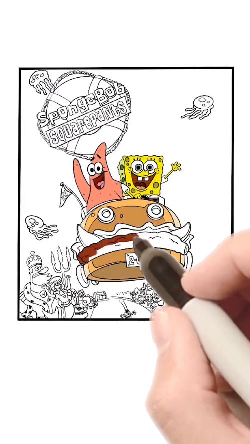 (海绵宝宝绘画作品介绍)探讨海绵宝宝绘画的技巧和创意灵感